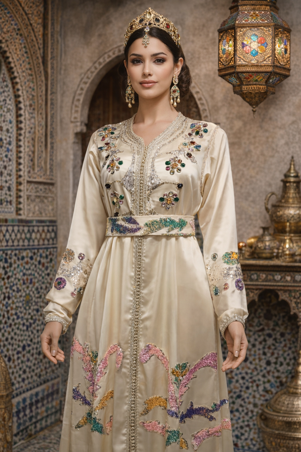 Caftan Ivoire Occasion